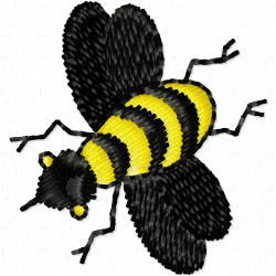 Insectes Embroidery Design 3